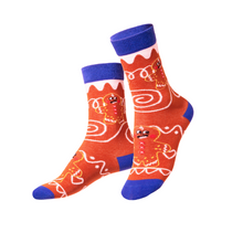 Load image into Gallery viewer, Xmas Cookie Kids Socks - Becket Hitch
