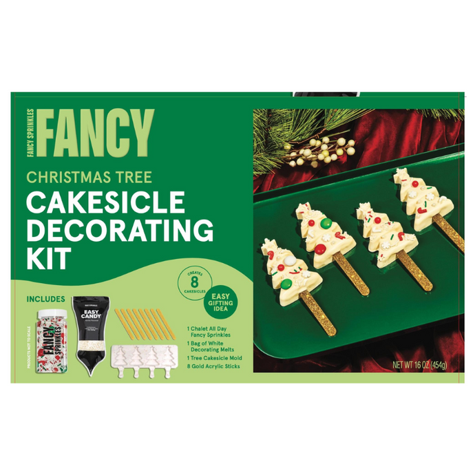 Xmas Tree Cakesicle Decorating Kit-Becket Hitch