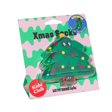 Load image into Gallery viewer, Xmas Tree Kids Socks - Becket Hitch
