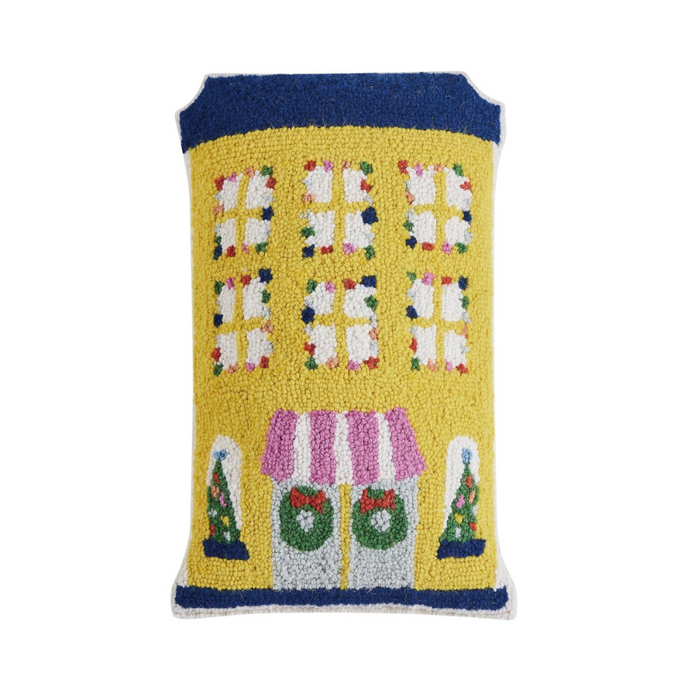 Yellow House Pillow-becket hitch