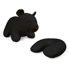 Load image into Gallery viewer, Zip and Flip Bear Head Rest Black - Becket Hitch
