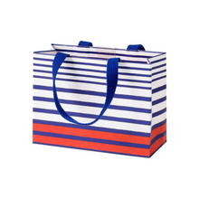 Load image into Gallery viewer, Breton Stripe Gift Bag Small - Becket Hitch
