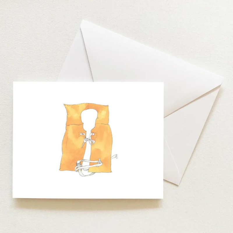 Life Jacket Boxed Note Cards