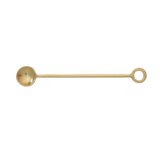 Brass Cocktail Spoon - Becket Hitch