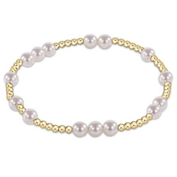 Hope Unwritten Bracelet 5mm Pearl - becket hitch