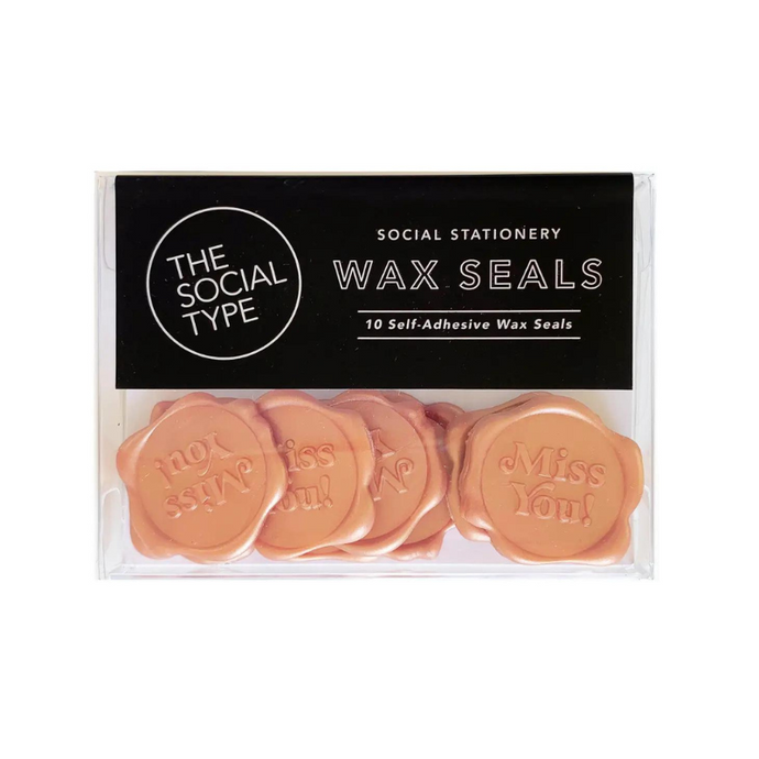 Miss You Wax Seals - becket hitch