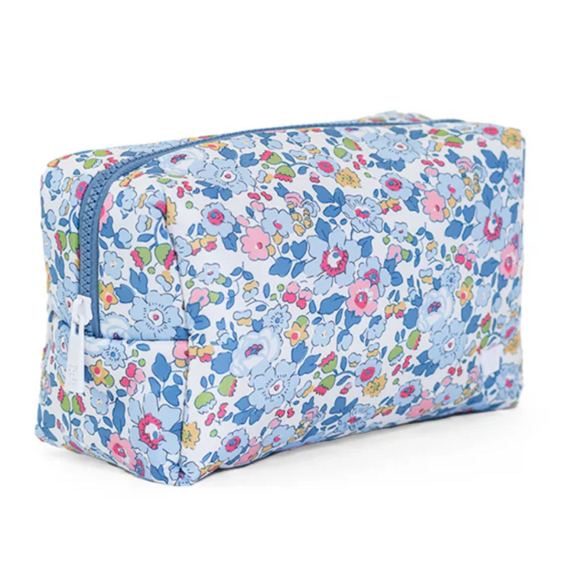 Bridgehampton Floral Luxe Puffer Cosmetic Bag