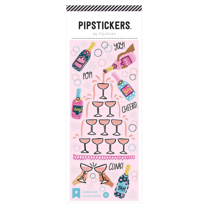 Champagne Tower Stickers
