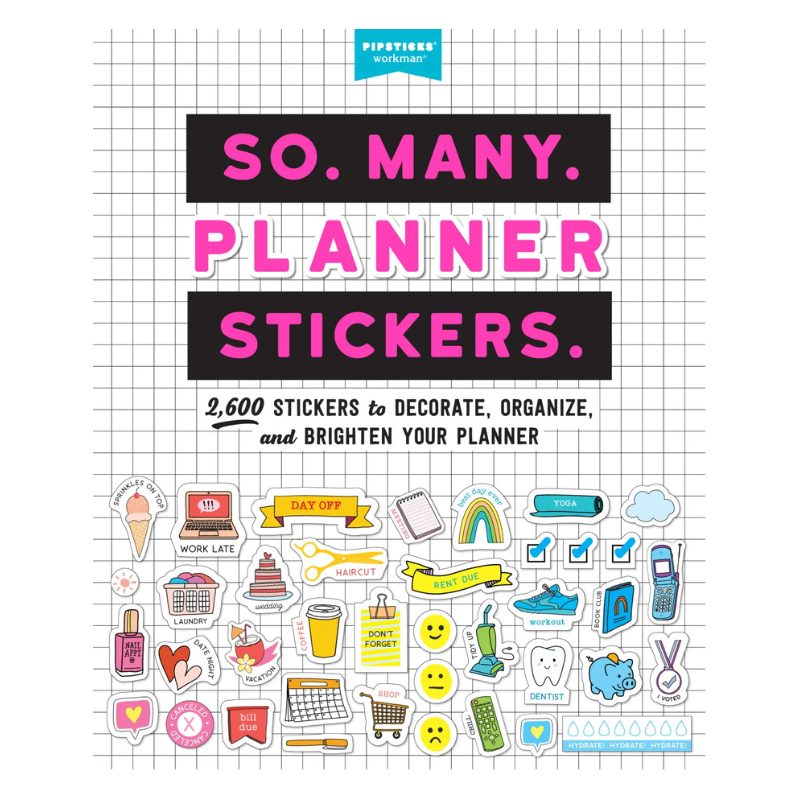 So. Many. Planner Stickers.