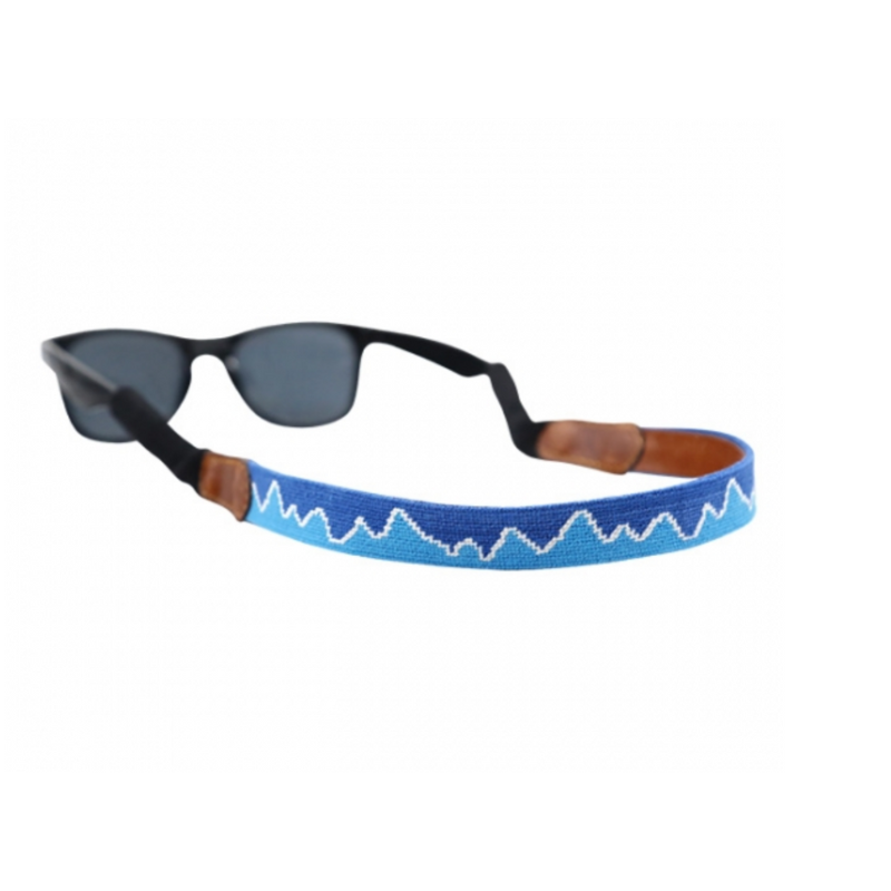 Ridge Line Needlepoint Sunglass Strap