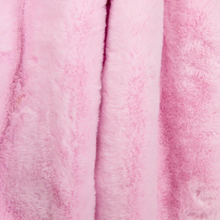 Load image into Gallery viewer, Pink Faux Fur Baby Blanket
