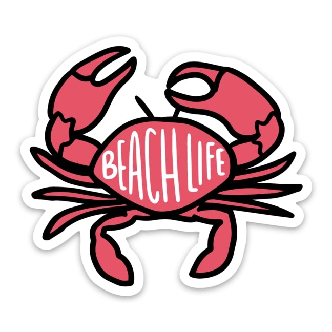 Crab Sticker - Becket Hitch