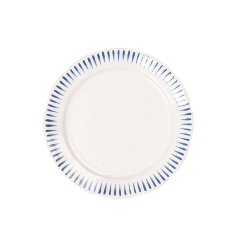 Sitio Stripe Side/Cocktail Plate - Becket Hitch