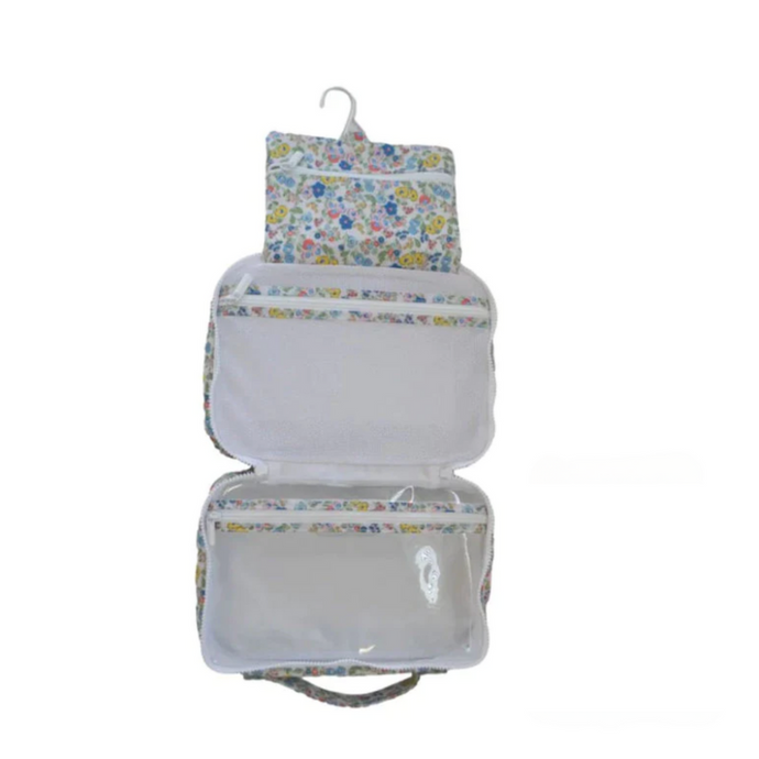 Posies Hanging Toiletry Bag - becket hitch