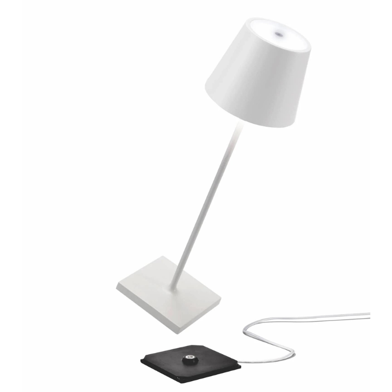 White Dimmable Poldina Pro Table Lamp