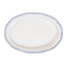 Load image into Gallery viewer, Sitio Stripe 17&quot; Serving Platter - Becket Hitch
