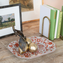 Load image into Gallery viewer, Floral Oblong Tray
