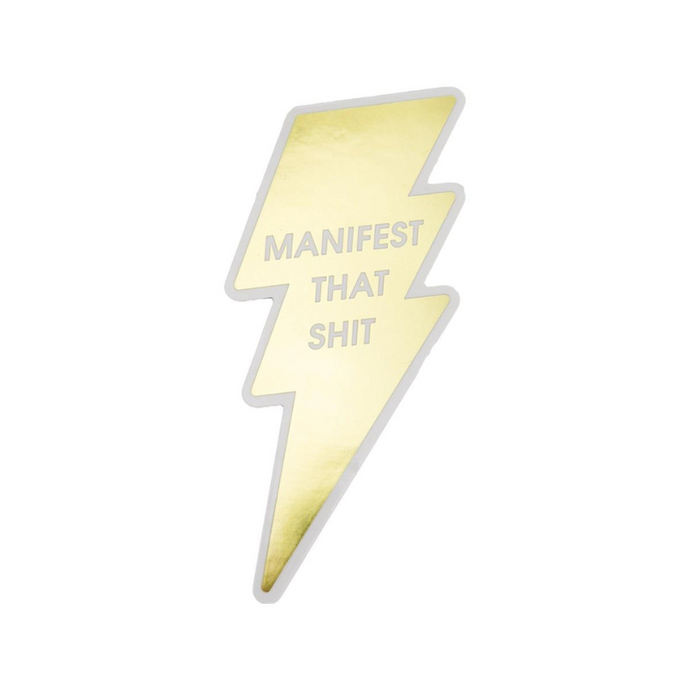 Manifest That Shit Sticker-Becket Hitch