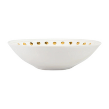 Load image into Gallery viewer, Medici Gold Medium Serving Bowl
