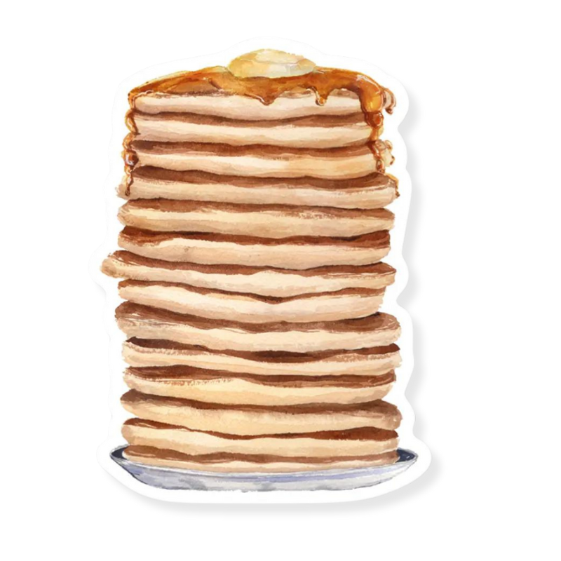 Pancake Stack Sticker-Becket Hitch