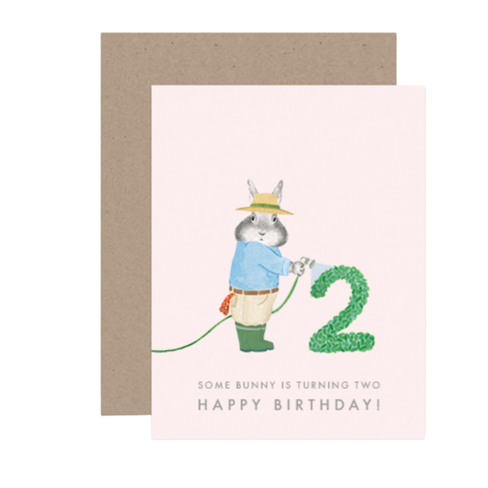 Some Bunny is Turning 2 Card - Becket Hitch