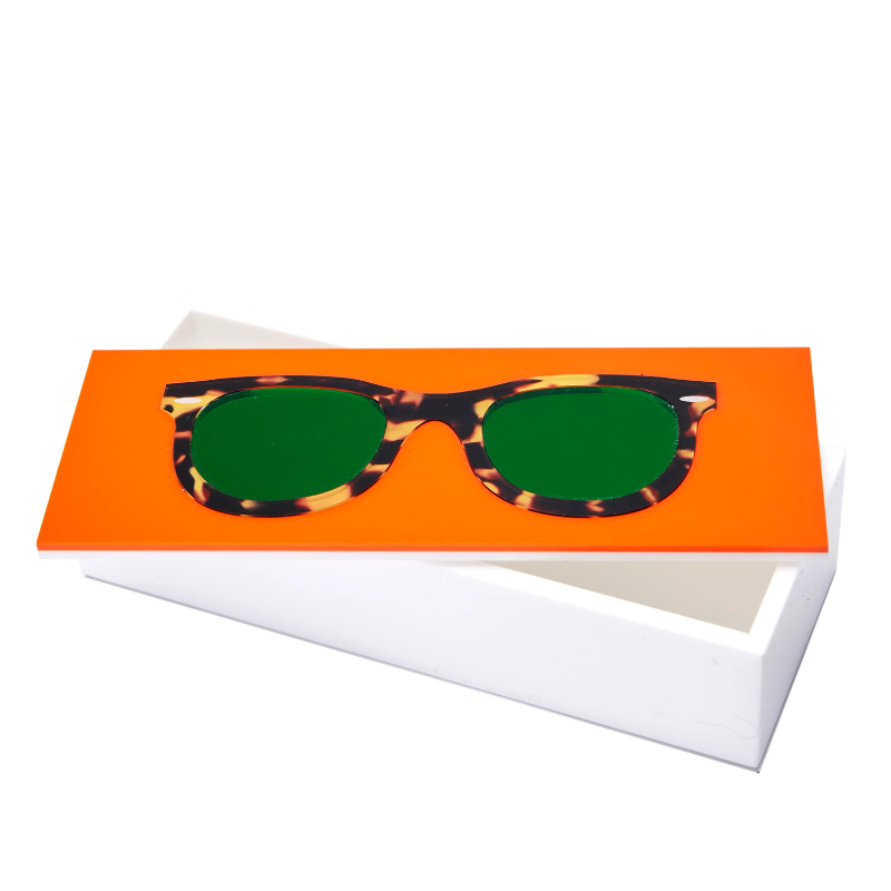 Orange Sunglasses Trinket Box - becket hitch