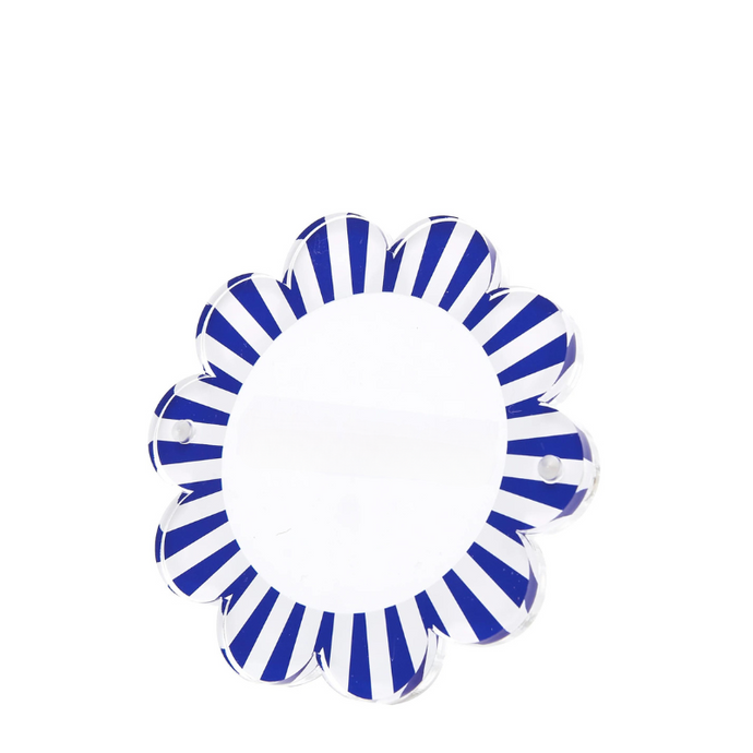 Blue and White Daisy Frame - Becket Hitch