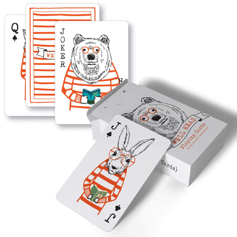Well-Read Playing Cards