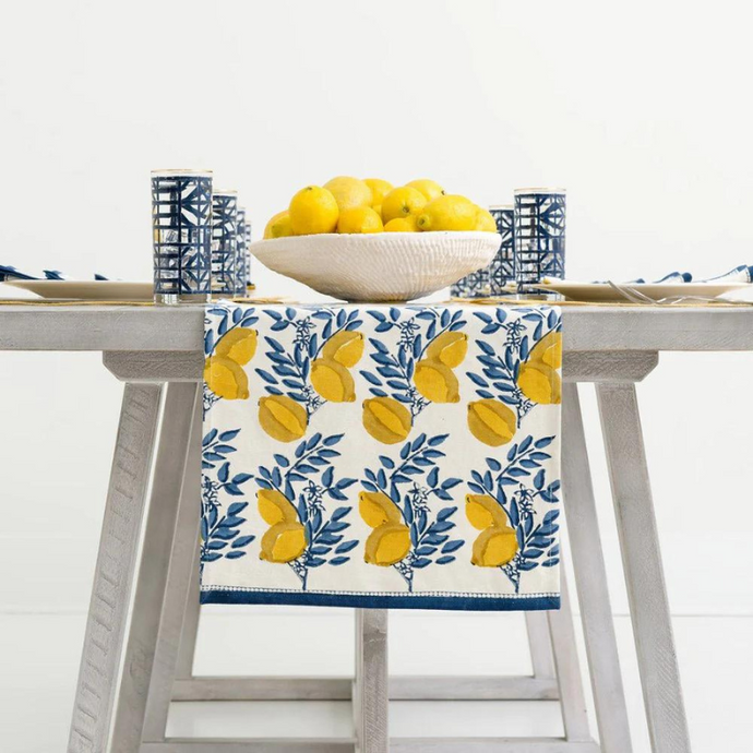 Lemon Vine Table Runner - Becket Hitch