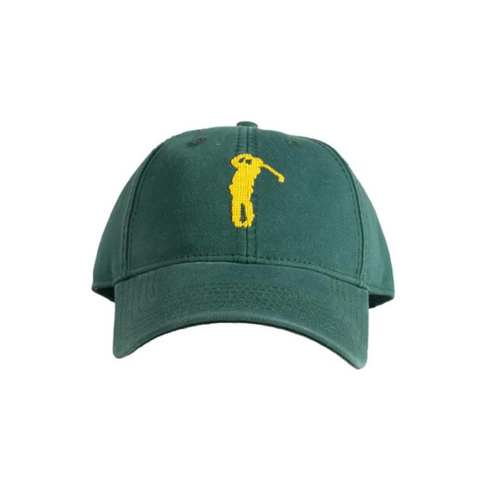Golf on Tee Green Baseball Hat - becket Hitch