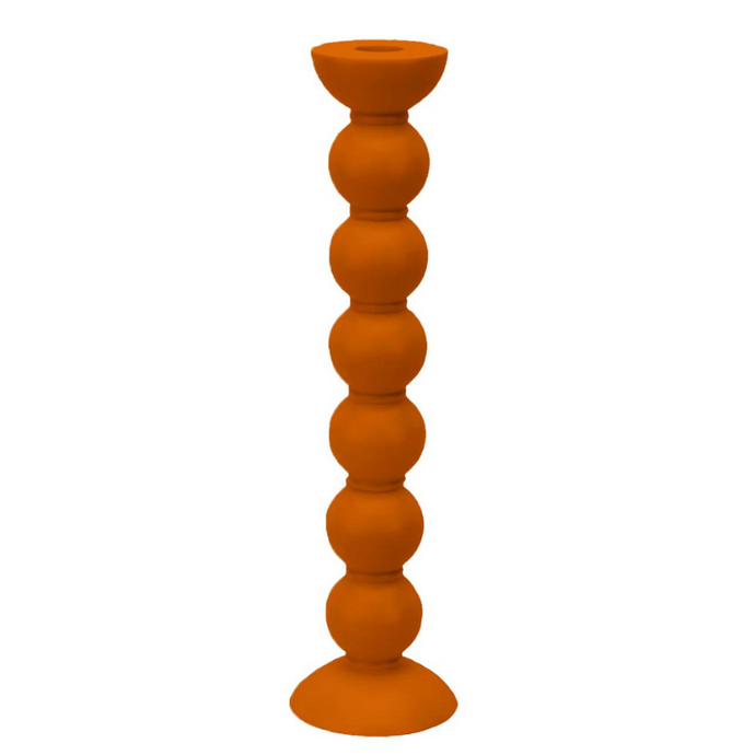 Orange Bobbin Candle Stick - Becket hitch