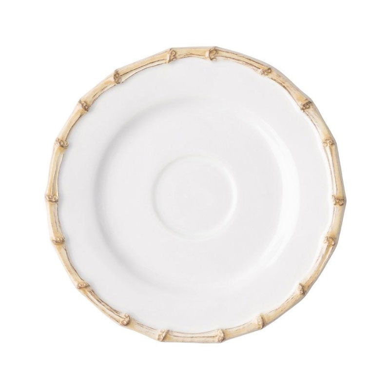 Classic Bamboo Natural Saucer