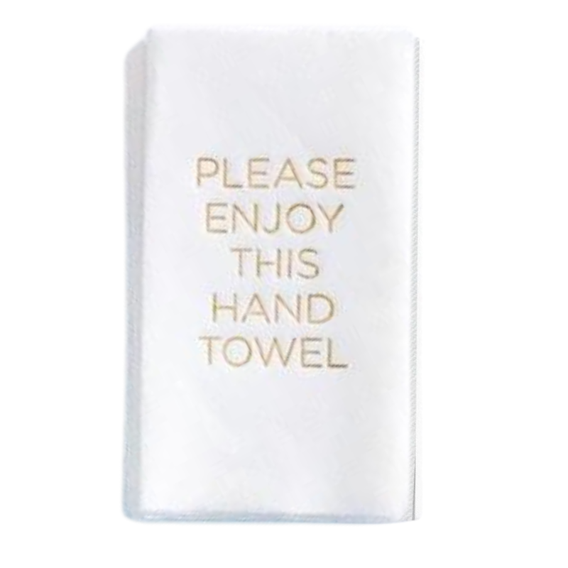 Please Enjoy this Hand Towel Guest Towels - becket hitch