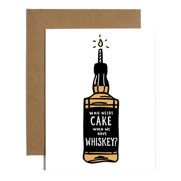 Whiskey Cake Card - Becket HItch