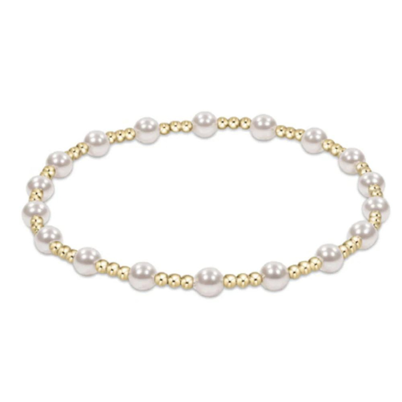 Classic Sincerity 4mm Pearl Bracelet