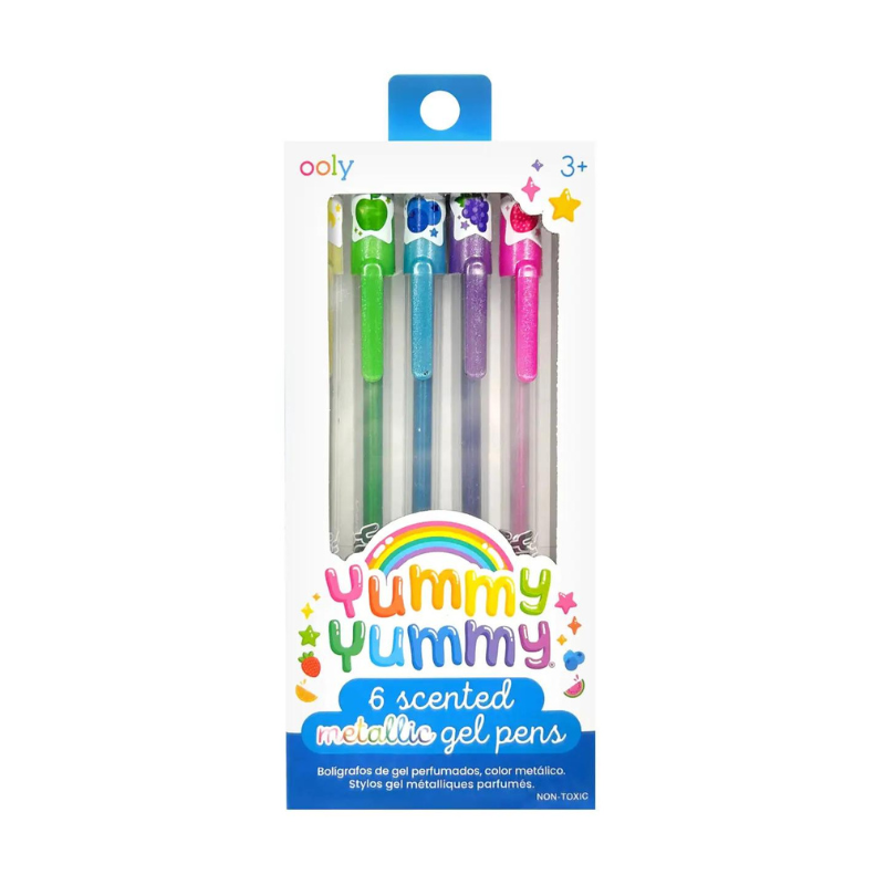 Yummy Yummy Metallic Scented Gel Pens-Becket Hitch