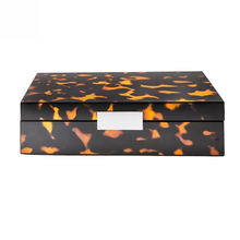 Load image into Gallery viewer, Large Tortoiseshell Box with Silver

