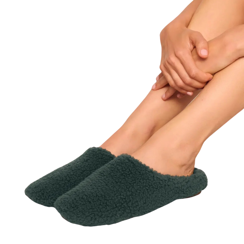 Pine Sherpa Slipper