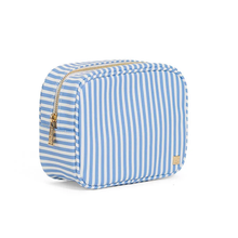 Load image into Gallery viewer, Pimlico Stripe Chambray Luxe Glow Bag
