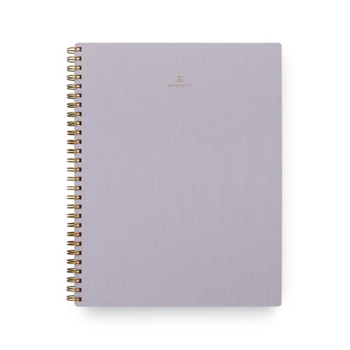 Lavender Gray Notebook - Becket Hitch