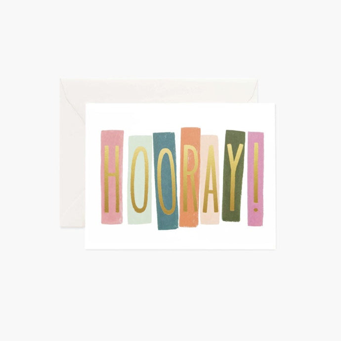 Hooray! Greeting Card - Becket Hitch