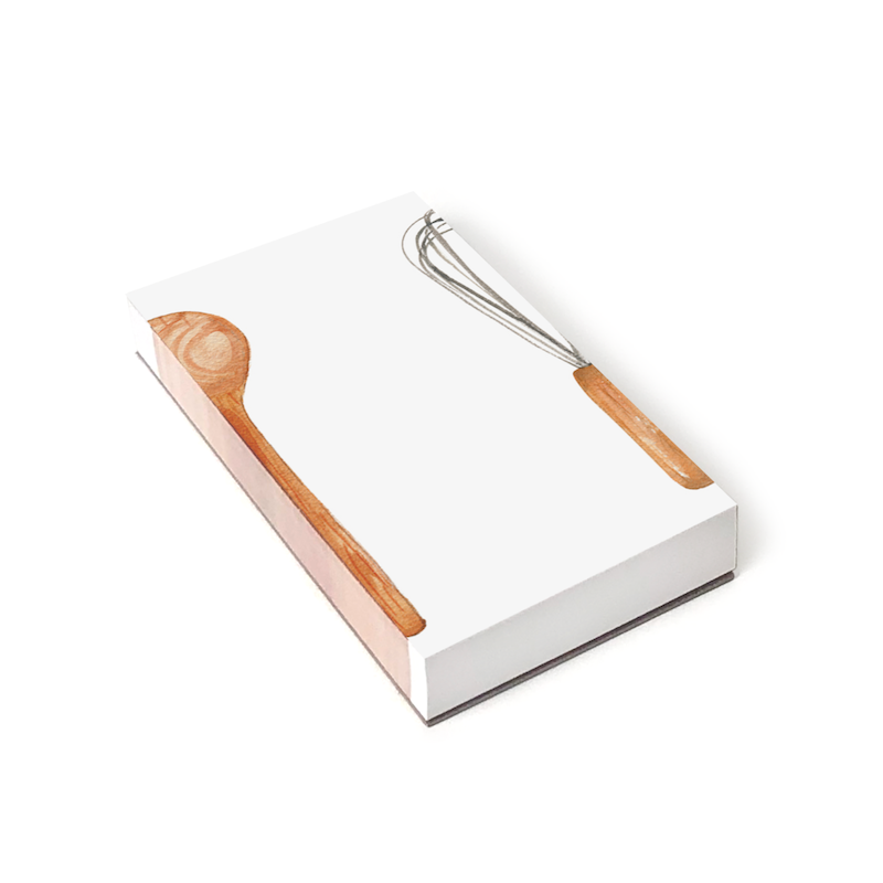 Spoon and Whisk Notepad-Becket Hitch