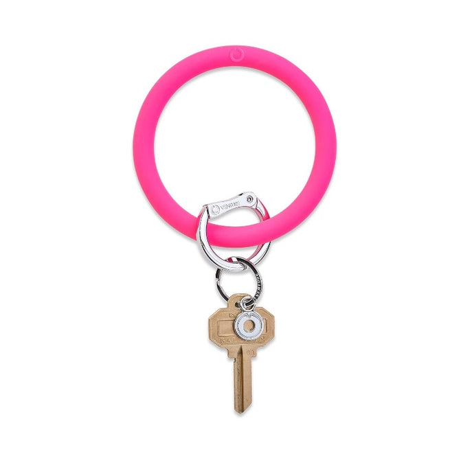 Tickled Pink Silicone Key Ring - Becket Hitch