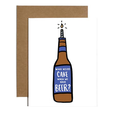 Load image into Gallery viewer, Beer Cake Card - Becket HItch
