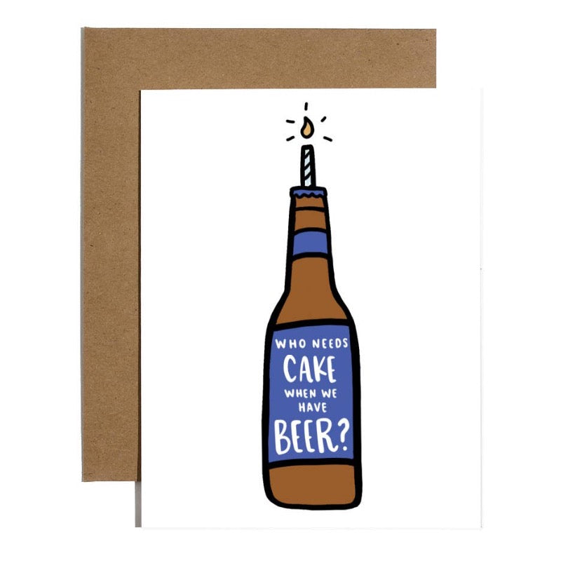 Beer Cake Card - Becket HItch