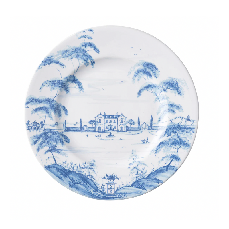 Country Estate Dinner Plate - Delft Blue - Becket Hitch