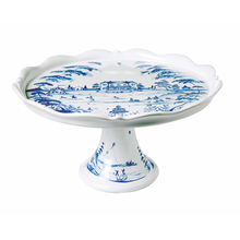 Load image into Gallery viewer, Country Estate Cake Stand - Delft Blue - becket Hitch
