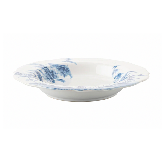 Country Estate Soup Bowl - Delft Blue Side Becket Hitch