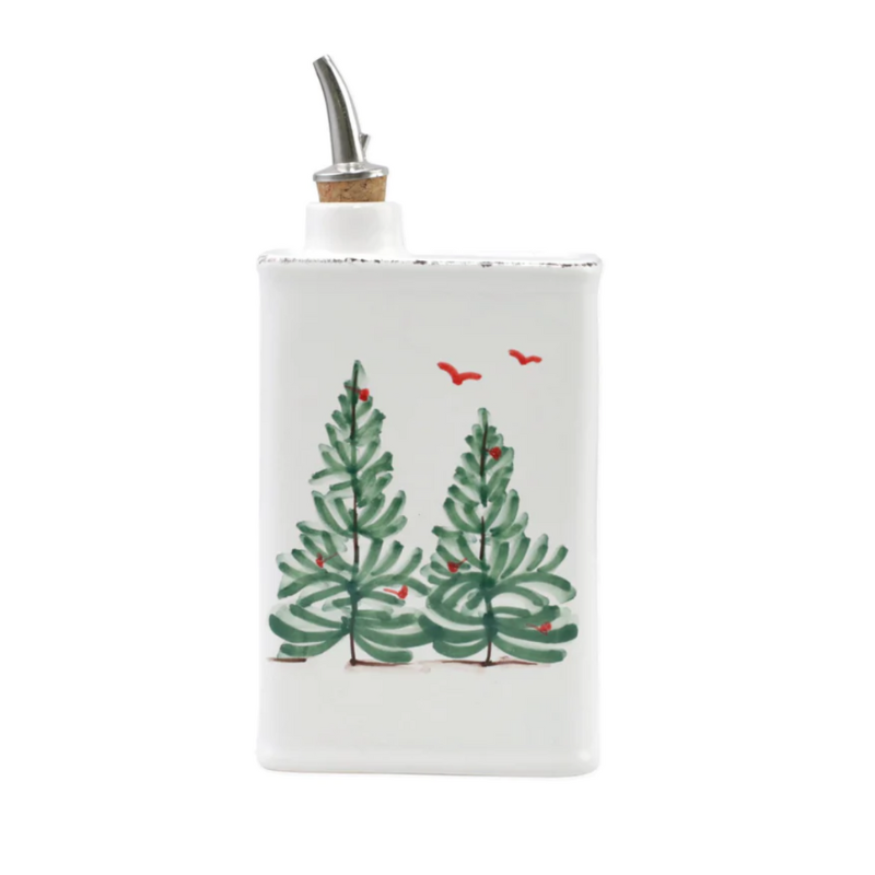 Lastra Holiday Olive Oil Can