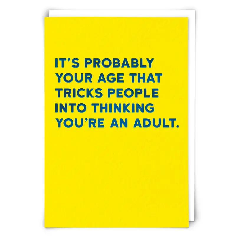 Your Age Card